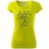 Barová chémia - pivo - Dámske tričko Pure - S ( Limetková )