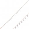 Olivie Strieborná retiazka na nohu ROSE 5803 Ag 925; ≤2,8 g.