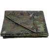 Tarpaulin plachta Khaki 3x5 m, 80 g/m, zakrývacia, oliva/kamufláž