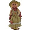 HOME Porcelánová bábika Dvoj-farebné šaty 31 cm