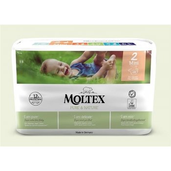 MOLTEX Plenky Pure & Nature Mini 3-6 kg 38 ks