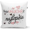 Sablio Vankúš Moja vnučka je najlepšia 40x40