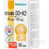 EDENPharma VITAMÍN D3 + K2 30 tabliet
