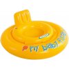 Kruh dětský dvojitý MY BABY FLOAT INTEX 56585 - žlutá