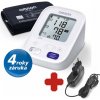 Striedavý tonometer OMRON M3 s napájaním, úradne certifikovaný