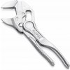 KNIPEX kliešťový kľúč XS 100mm, chrómovaný, úchop do šírky 21mm, 8604100