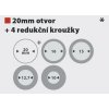 Kreator KRT020307 - Pilový kotouč pro ponorné pily 185mm, 24T