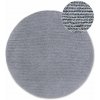 Sivý ručne tkaný vlnený okrúhly koberec ø 160 cm Francois – Villeroy&Boch