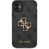Guess 4G Metal Logo kryt pre iPhone 11 - sivý GUHCN614GMGGR - možnosť vrátiť tovar ZADARMO do 30tich dní
