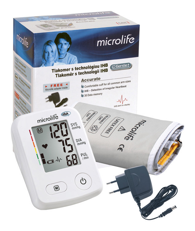 Microlife BP A2 Classic Accurate + adaptér