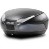 Vrchný kufor na motorku SHAD SH48 D0B48300 Dark grey / black so zámkom PREMIUM SMART (SH48 prémiový kufr pro dvě XXL helmy. Dostupná opěrka, nosič, brzdové světlo, vnitřní taška a barvy k SH36. Včetně