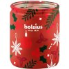 Sviečka Bolsius True Glow, 82x68 mm, jablko - škorica, v skle