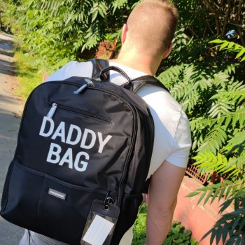 Childhome batoh Daddy Bag čierna