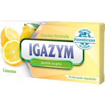 Igazym cmúľacie pastilky citrón 20 ks