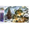NO-1005263 NORIMPEX 5D Diamantová mozaika - rodinka vlkov
