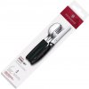 Victorinox Pikniková sada 3ks skladací nožík + vidlička + lyžica čierna 6.7193.3F