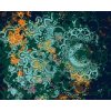 Diamantové maľovanie Diamondi - ABSTRAKTNÁ MANDALA, 40x50 cm, vypnuté plátno na rám (605087B)