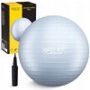 GYMNASTICKÁ REHABILITAČNÁ LOPTA NA CVIČENIE FITNESS REH BALL, PUMPA 85 CM