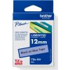 páska BROTHER TZ531 čierne písmo, modrá páska Tape (12mm) (TZE531)