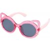 Detské polarizačné okuliare Meow - Pink