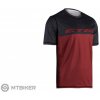 CTM TECH TEE dres, tehlová/sivá S