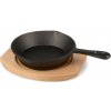 SensoKitchen Grilovacia panvica MINI s drevenou podložkou 113052
