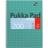 PUKKA PAD Špirálový zošit A4 štvorčekový 100 listov Metallic Jotta