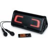 BigBen reproduktor Big Ben Bluetooth reproduktor 2x mikrofon Party KBOX Karaoke podsvícení 200W