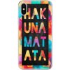 Odolné silikónové puzdro iSaprio - Hakuna Matata 01 - iPhone X