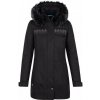 Kilpi Peru-W černá SL0125KIBLK dámský voděodolný zimní kabát (delší bunda) s kožešinou 38