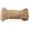 Jutové lano 20 mm 10 mb juta dekor škrabadlo