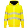 PORTWEST Bunda PW321 Hi-Vis Winter Hoodie, výstražná, zateplená POR-PW321YER4XL Žlutá 4XL