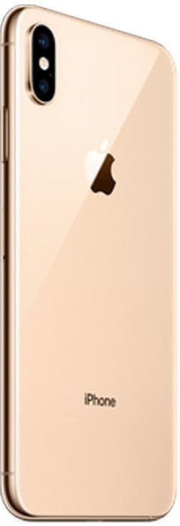 Kryt Apple iPhone Xs Max Stredný Zlatý