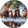 Jedlý papier stádo koní v rieke 19,5 cm - Pictu Hap - Pictu Hap
