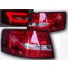 SVETLÁ LED AUDI A6 C6 4F SEDAN ČERVENÉ BIELE 7PIN
