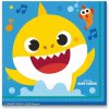 Amscan servítky papierové Baby Shark 33x33cm