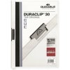 Rýchloviazač, s klipom, A4, DURABLE DURACLIP 30, biely
