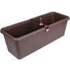 Plastkon Samozavlažovací truhlík GARDENIE SMART 80x23x20 cm hnedý
