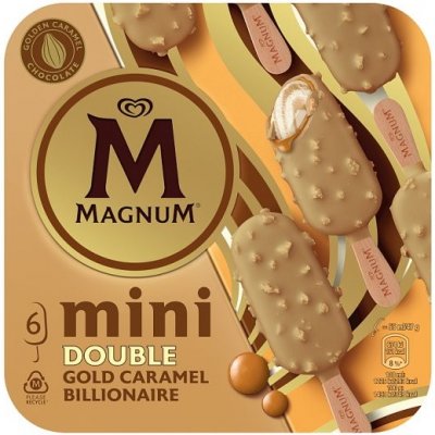 Magnum Mini Caramel Gold Billionaire 6 x 55 ml