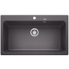 Blanco Naya XL 9 - zabudovateľné zhora - Sivá skala