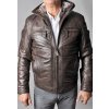 Max Original Leather pánska kožená bunda 8051 FUR Brown