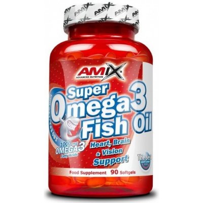 Amix Super Omega 3 Fish Oil - 90 kaps.