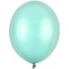 Latexový balón metalický 12cm - zelený mentolový (Mini latexové balóny 12 cm – Doplnkové dekoratívne balóny)
