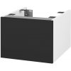 Dreja Doplnková skrinka pod dosku DSD SZZ1 40 (výška 30 cm) - N01 Biela lesk / N03 Graphite