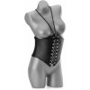 SCALA SEXY KOŽENÝ KORZET POD PRSA, VOSÍ PAS - 76792926