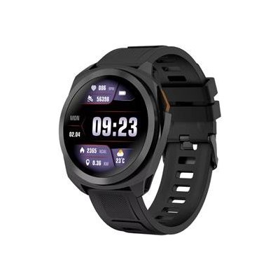CANYON smart hodinky Maverick SW-83 Black, 1,32" IPS displej, GPS, 128 multi-šport, IP68, Android/iOS