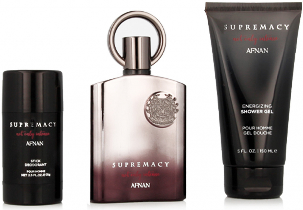 Afnan Supremacy Not Only Intense Extrait de Parfum 100 ml + DST 75 g + SG 150 ml (man)