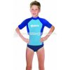 Mares Aquazone Tričko RASH GUARD JUNIOR KRÁTKY RUKÁV CHLAPEC 5/XL