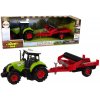 LEAN Toys Traktor pre deti s prívesom Farm Car