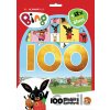 100 samolepiek s omaľovánkovými listami Bing